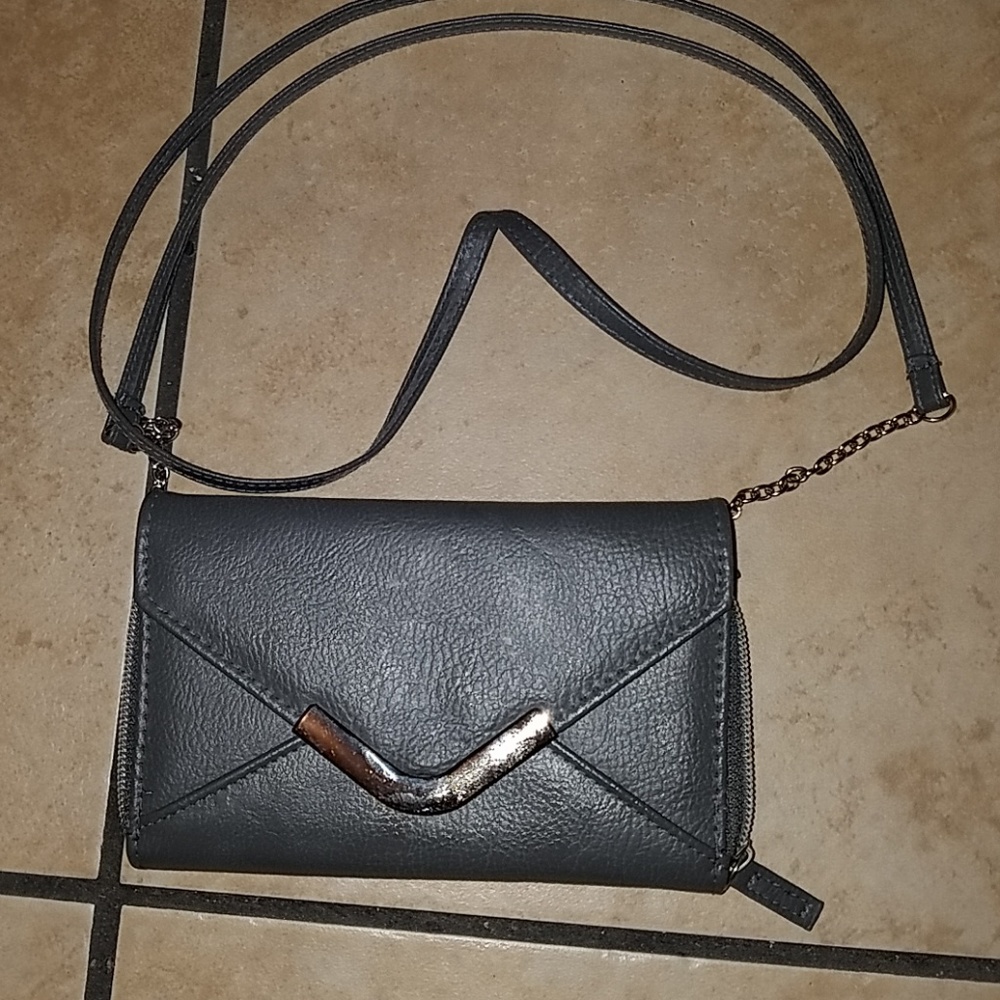 Grey Small crossover wallet